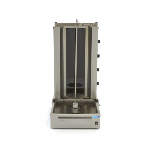 Kebab grill elektromos - 4 égővel - 70kg hús