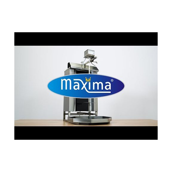 Maxima 2 égős gyros-kebab-döner-shawarma sütő - elektromos