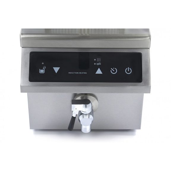 Maxima Indukciós Fritőz - 1 x 8L leeresztő csappal 3,5kW