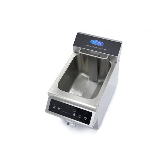 Maxima Indukciós Fritőz - 1 x 8L leeresztő csappal 3,5kW
