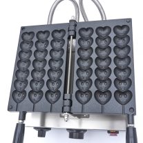   Lolly Waffle Maker - 3 Lollies - Szívek emojikkal pálcikán