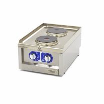   Kereskedelmi minőségű tűzhely - 2 égővel - Elektromos - Single Unit