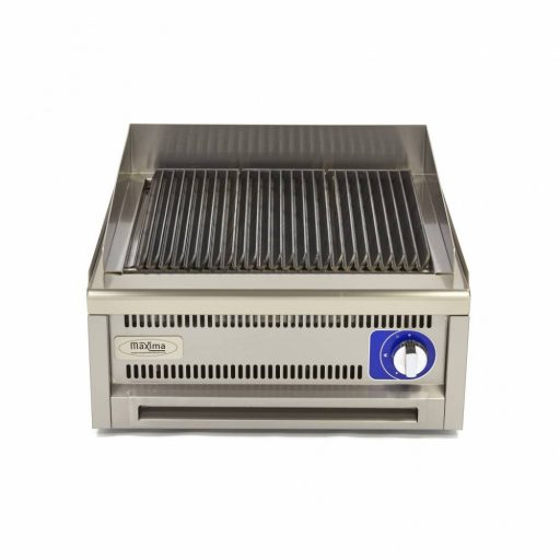Kereskedelmi minőségű grillsütő - gáz - dupla egység - 60cm mélységű