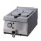 Nagy teherbírású fritőz - 1 x 12L - Elektromos - lefolyócsappal - 70cm mélyen