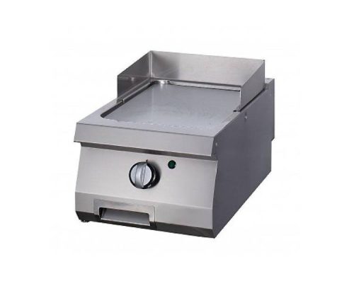 Nehéz grillsütő sima - gáz - egyszemélyes - 70cm mély