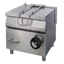   Nagy teherbírású Bratt Pan 50L - gáz - 80cm széles - 70cm mély