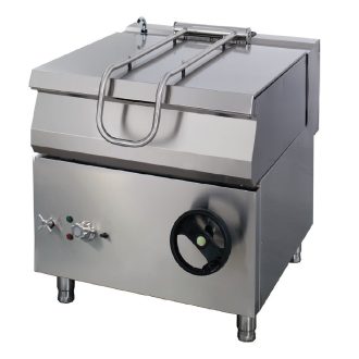   Nagy teherbírású Bratt Pan 50L - gáz - 80cm széles - 70cm mély