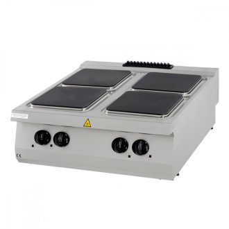   Prémium tűzhely - 4 égő - Elektromos - Dupla egység - 90cm mélységű