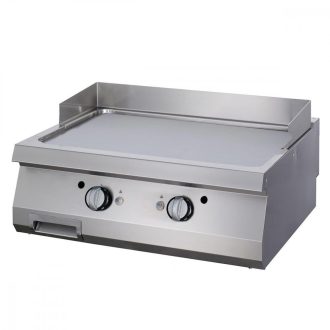   Prémium grillsütő sima - elektromos - dupla egység - 90cm mélységű