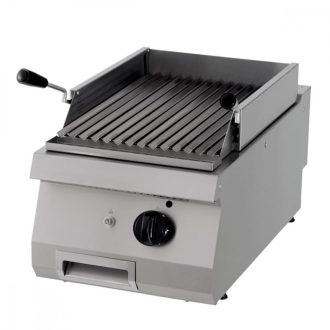   Prémium lávakő grill - gáz - egyszemélyes - 90cm mélységű