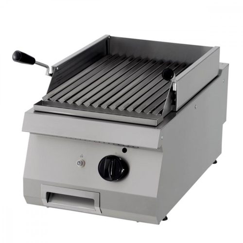 Prémium lávakő grill - gáz - egyszemélyes - 90cm mélységű