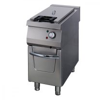   Prémium fritőz - 1 x 22L - Elektromos - egyszemélyes - lefolyócsappal - 90cm mélyen
