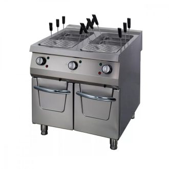  Prémium tésztafőző - Elektromos - 400V - Dupla egység - 90cm mélységű
