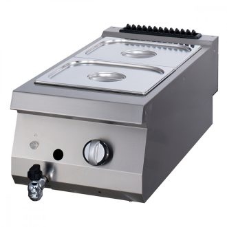   Premium Bain Marie - Gázüzemű - Egyszemélyes készülék - 90cm mély