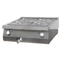   Prémium Bain Marie - Elektromos - Dupla egység - 90cm mély
