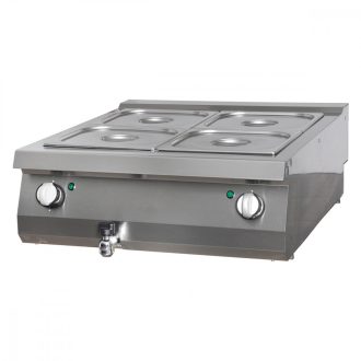   Prémium Bain Marie - Elektromos - Dupla egység - 90cm mély