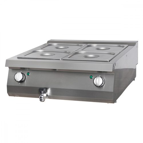 Prémium Bain Marie - Elektromos - Dupla egység - 90cm mély