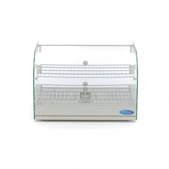 Fűtött bemutatóvitrin 55cm - 2 polc - 45L