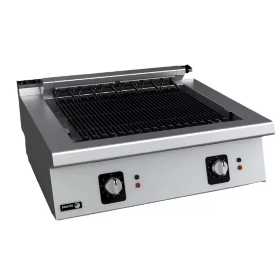 Fagor kétzónás asztali elektromos grillsütő, inox kivitelben – B-E710-l Fagor kétzónás asztali elektromos grillsütő, inox kivitelben – B-E710-l
