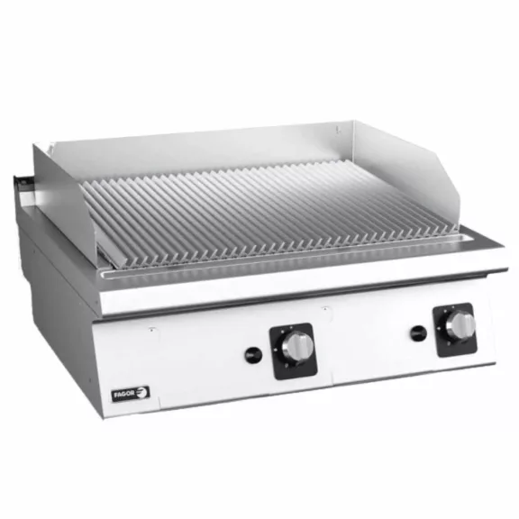 Fagor kétzónás asztali gázüzemű grillsütő, inox kivitelben – B-G-910-I
