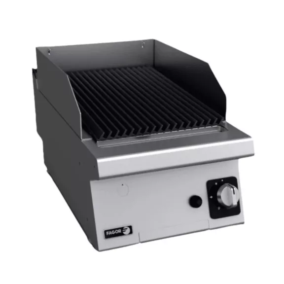 Fagor lávaköves egyzónás asztali gázüzemű grillsütő, inox kivitelben – B-G705-I