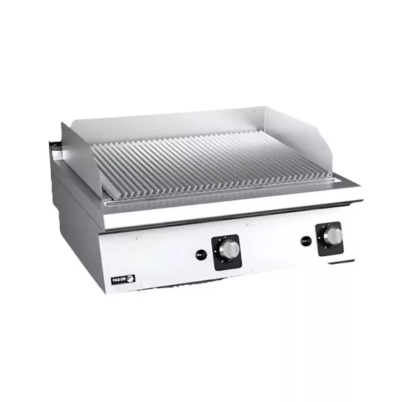 Fagor kétzónás asztali gázüzemű grillsütő, inox kivitelben – B-G710-I