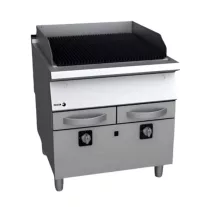Fagor kétzónás szabadon álló gázüzemű grillsütő, lágyacél kivitelben – B-G7101