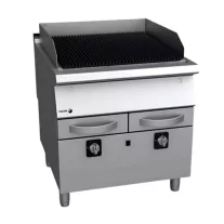 Fagor kétzónás álló gázüzemű grillsütő, inox kivitelben – B-G9101-I