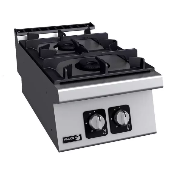 Fagor kétzónás asztali gázüzemű tűzhely, 16 kW – C-G720-H Fagor kétzónás asztali gázüzemű tűzhely, 16 kW – C-G720-H