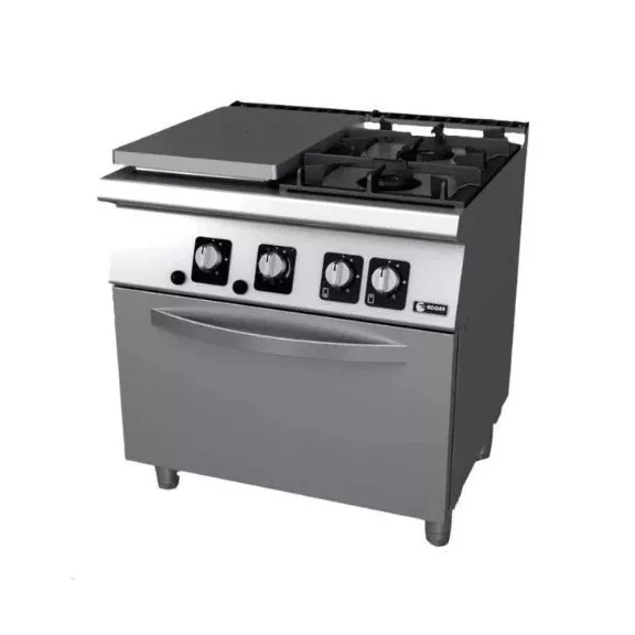 Fagor gázüzemű tűzhely, francia lappal, 27,1 kW, GN2/1 – C-G731-I Fagor gázüzemű tűzhely, francia lappal, 27,1 kW, GN2/1 – C-G731-I