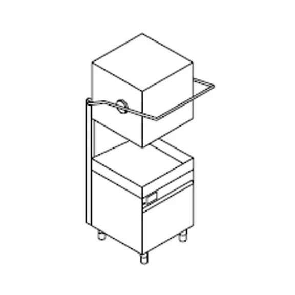 DIHR LP1 400 PLUS - üzemi mosogatógép – CKKL1013 DIHR LP1 400 PLUS - üzemi mosogatógép – CKKL1013
