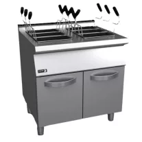 Fagor kétmedencés gázüzemű ipari tésztafőző, 2 × 40 liter, hat kosárral, 700-as kivitel – CP-G7240