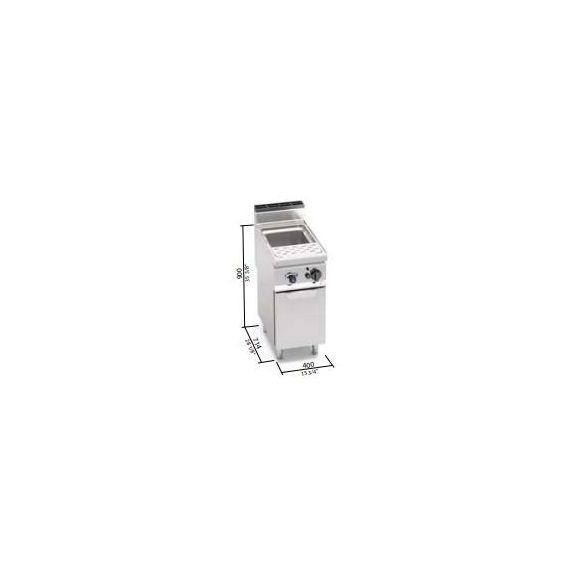 Berto's gázüzemű tésztafőző (10 kW)