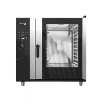 Fagor iKORE gázüzemű bojleres kombi sütő-gőzpároló, 10 × GN2/1, elektromechanikus vezérléssel – CPW-102-G-R-SW-S
