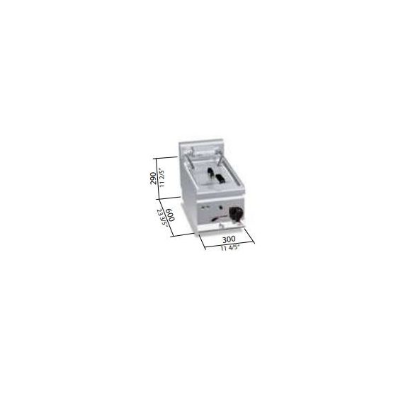 Berto's elektromos olajsütő (9 kW)