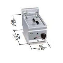 Berto's elektromos olajsütő (6 kW)