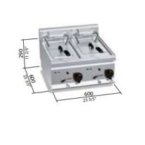 Berto's elektromos olajsütő (18 kW)
