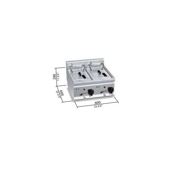 Berto's elektromos olajsütő (12 kW)