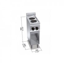 Berto's elektromos tűzhely (4 kW)