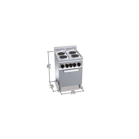 Berto's elektromos tűzhely (11 kW)
