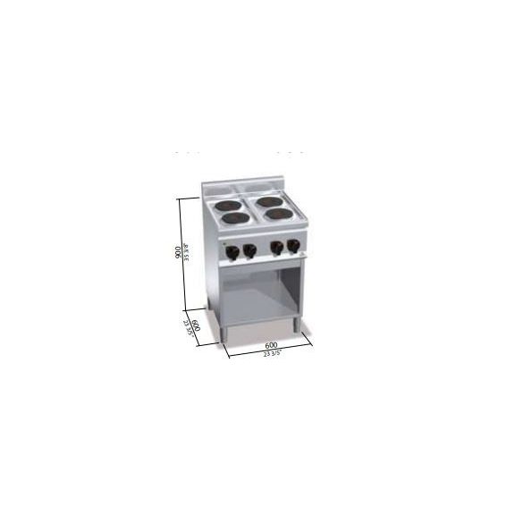 Berto's elektromos tűzhely (8 kW)