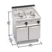 Berto's elektromos olajsütő (12 kW)