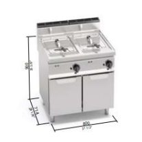 Berto's elektromos olajsütő (36 kW)