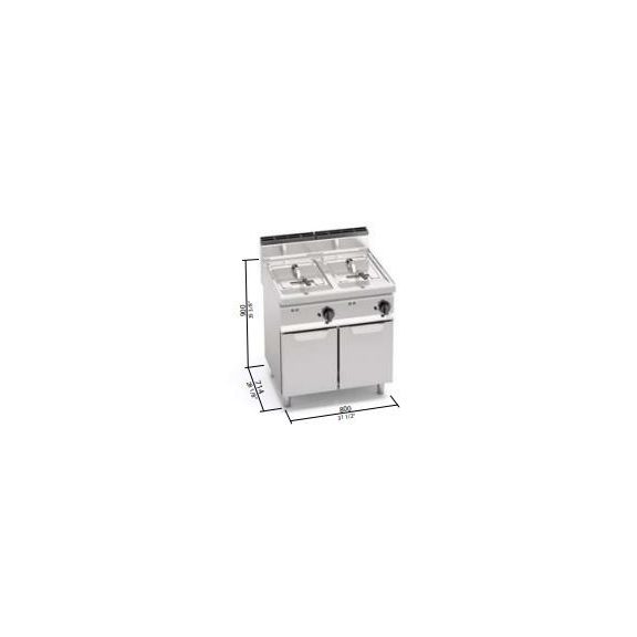 Berto's elektromos olajsütő (36 kW)
