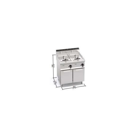 Berto's elektromos olajsütő (27 kW)