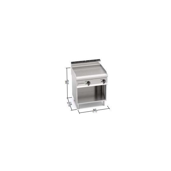Berto's elektromos lapsütő (9,6 kW)