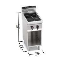Berto's elektromos tűzhely (6,4 kW)