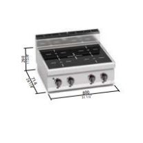 Berto's elektromos tűzhely (12,8 kW)
