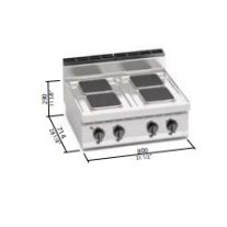 Berto's elektromos tűzhely (10,4 kW)