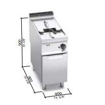 Berto's elektromos olajsütő (22 kW)